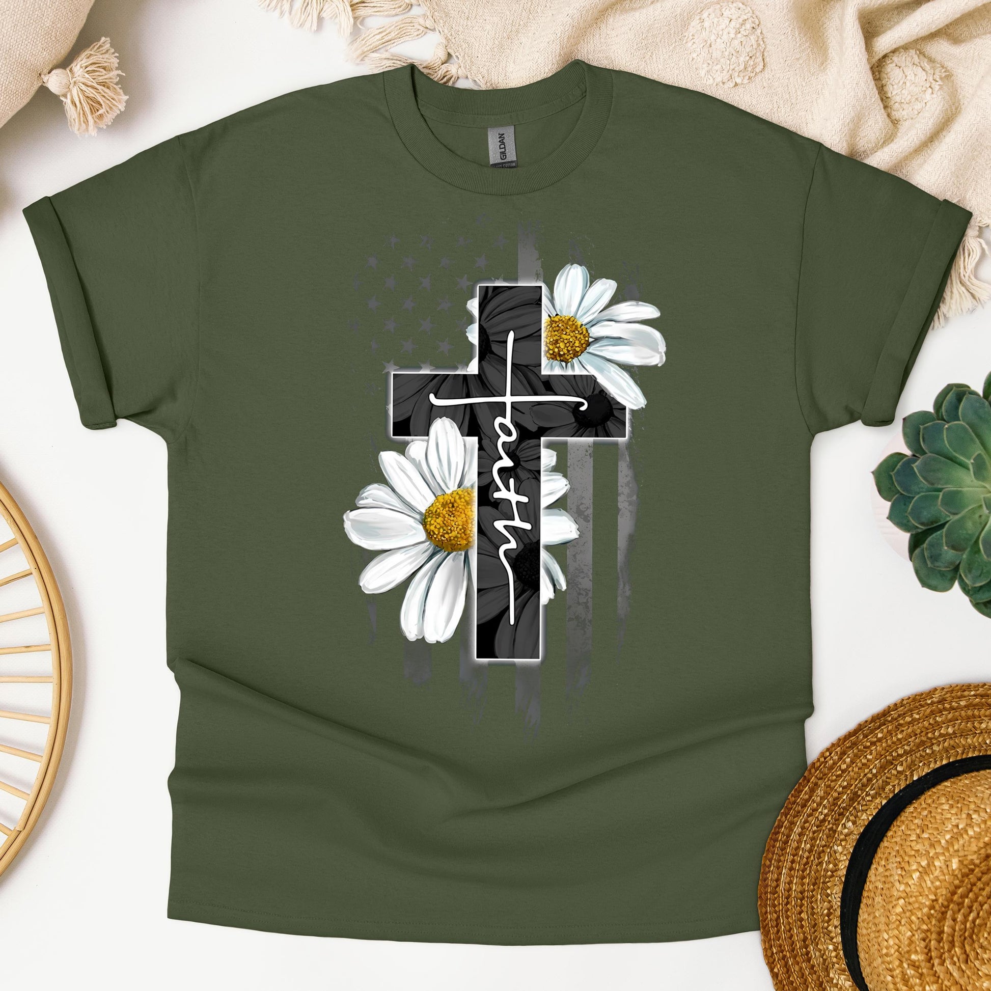 Faith Flag Daisy 01