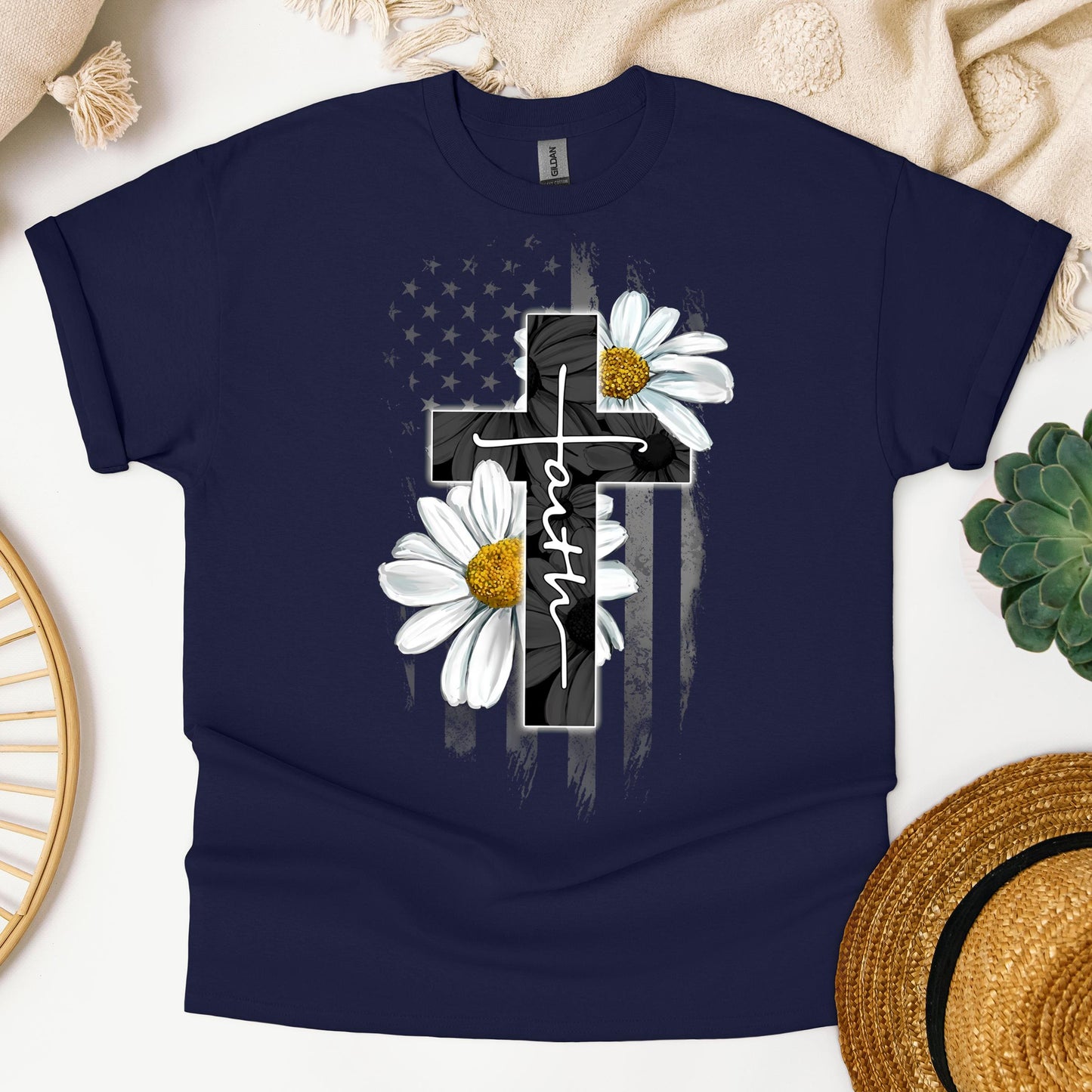 Faith Flag Daisy 01