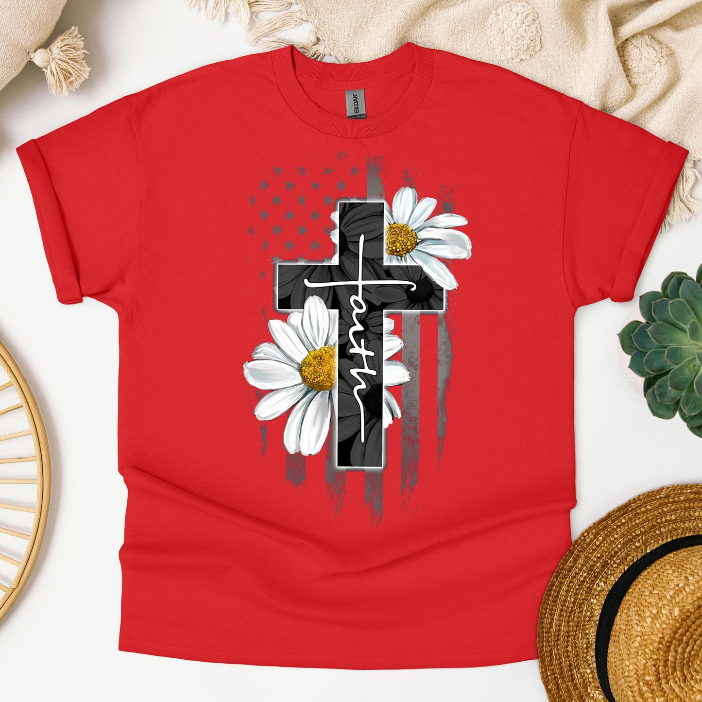 Faith Flag Daisy 01