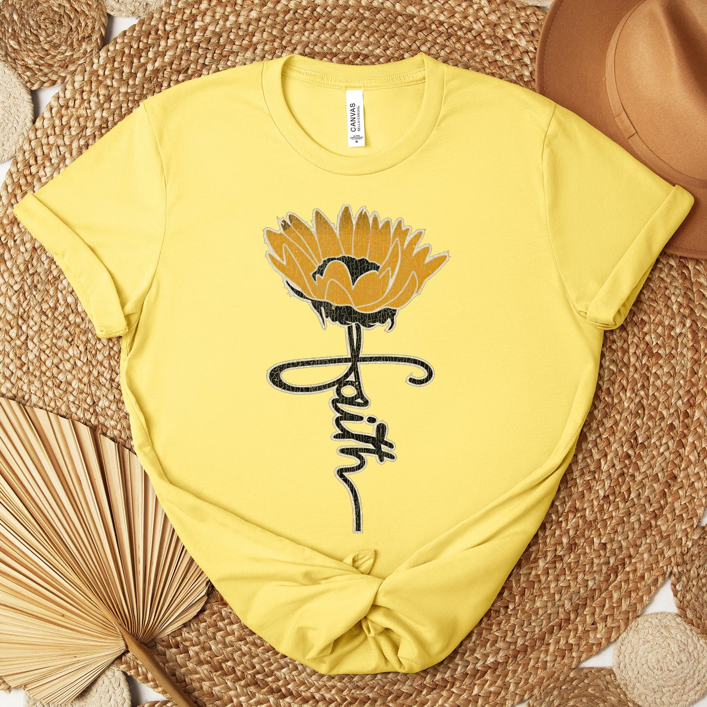 Faith Flower Premium T-shirt