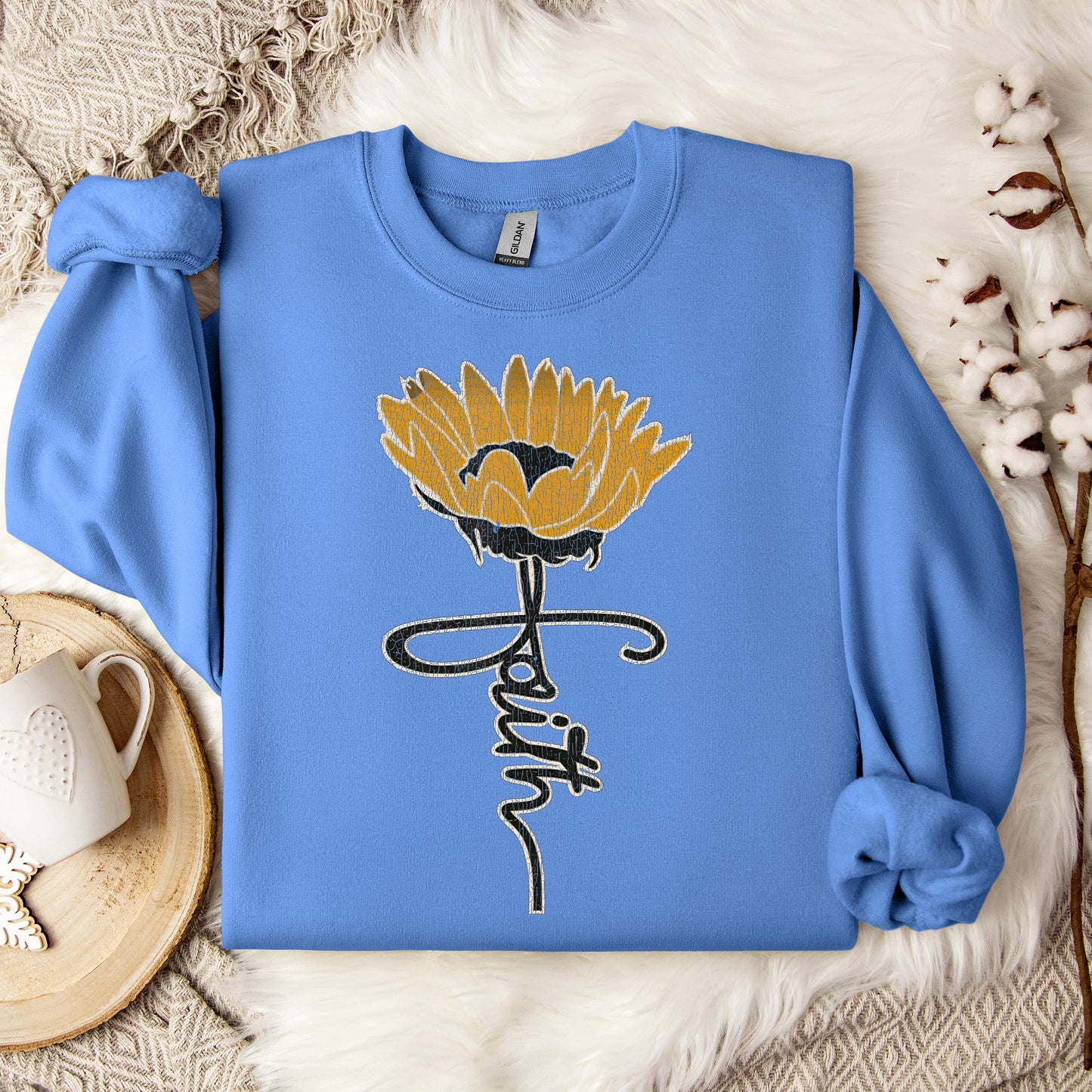 Faith Flower Sweatshirt