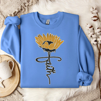 Faith Flower Sweatshirt