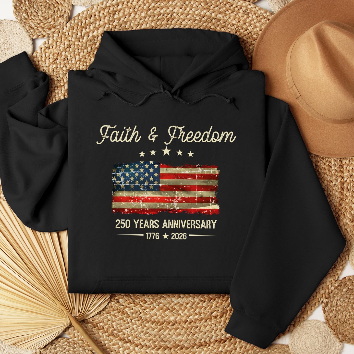 Faith Freedom 250 Years Anniversary 1776 2026 01