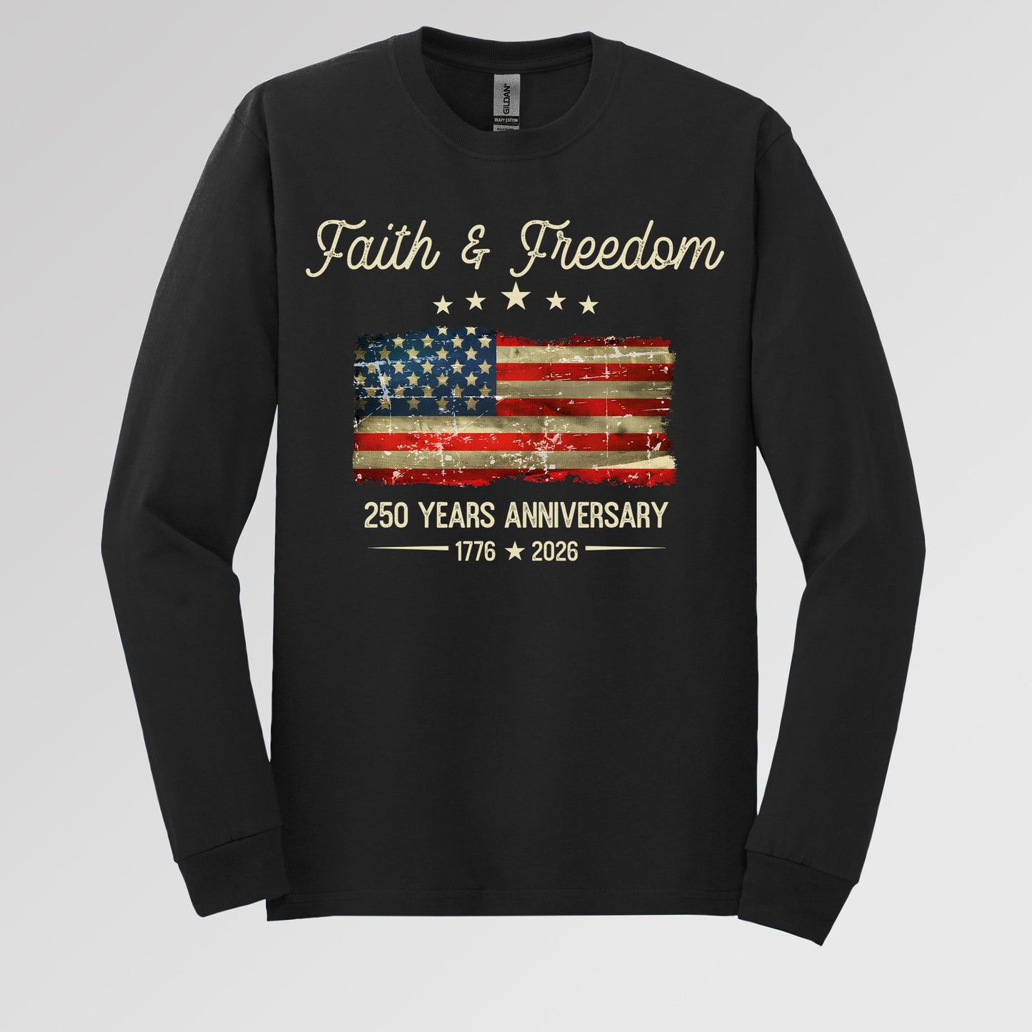 Faith Freedom 250 Years Anniversary 1776 2026 01