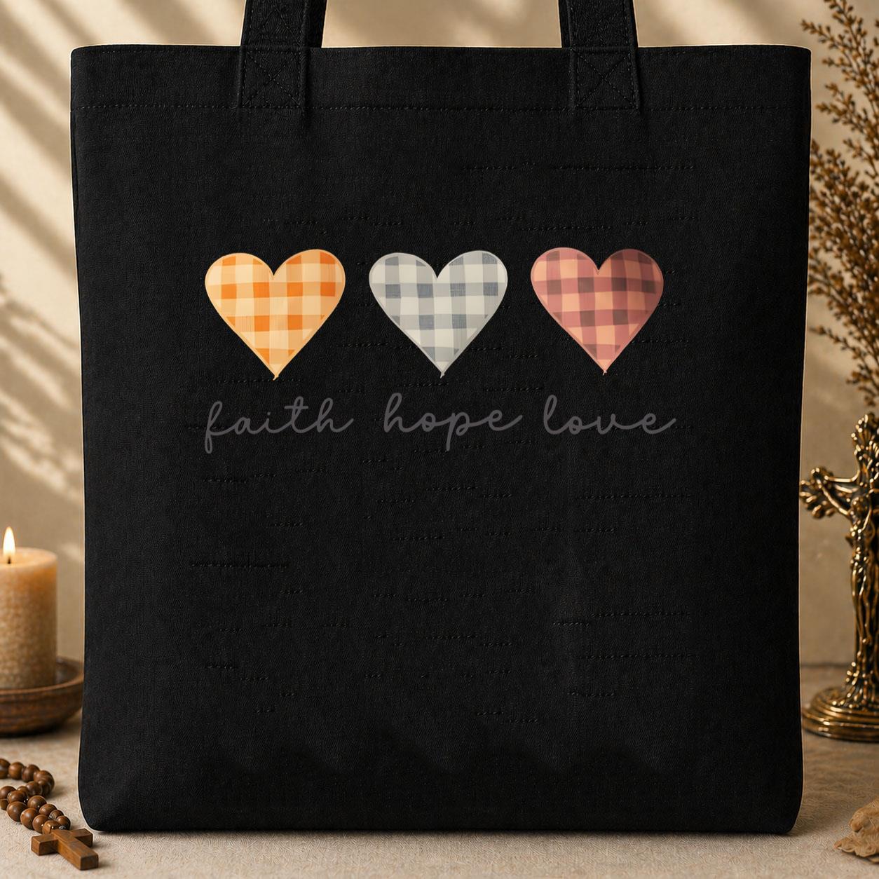 Faith Hope Love 04 Tote Bag