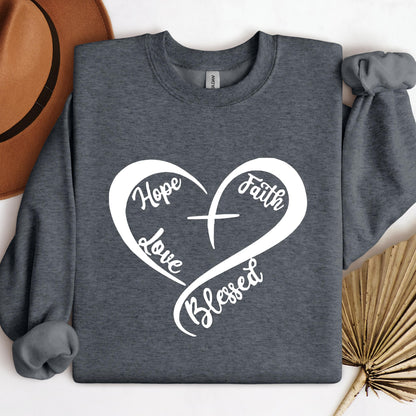 Faith Hope Love Blessed