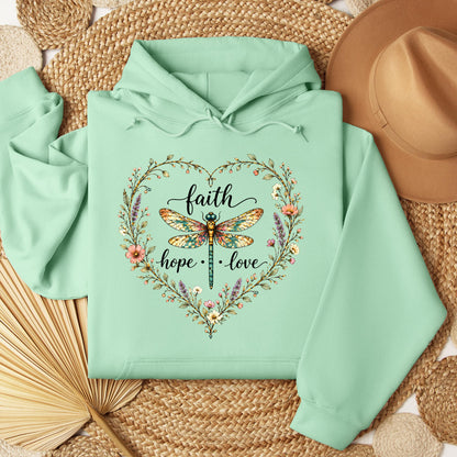 Faith Hope Love Dragonfly 01