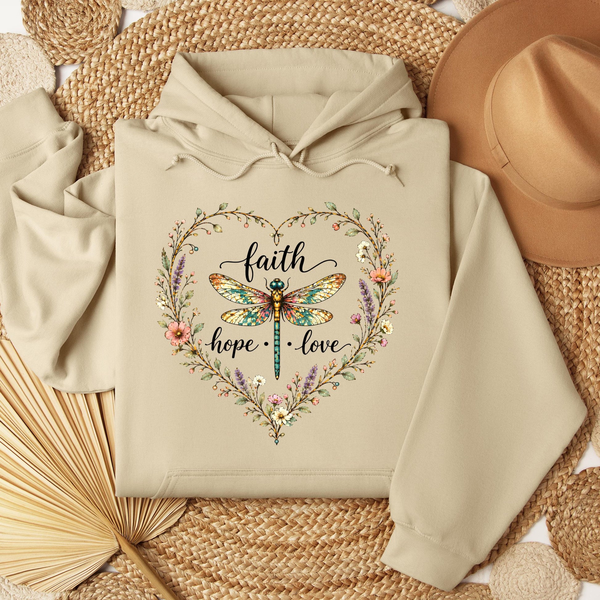 Faith Hope Love Dragonfly 01