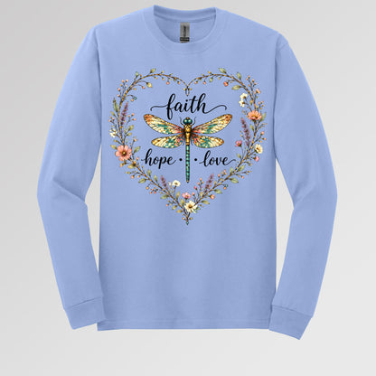 Faith Hope Love Dragonfly 01