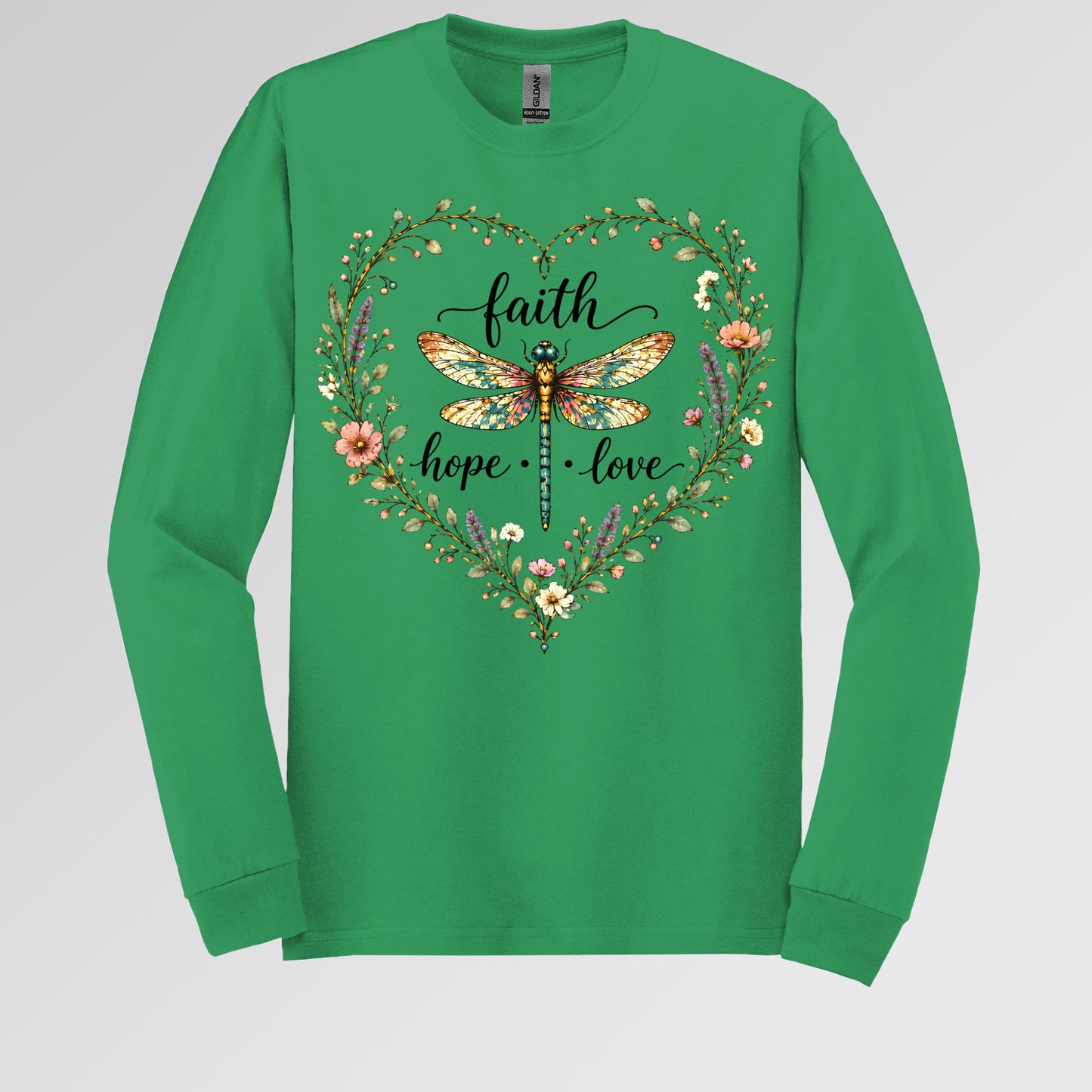 Faith Hope Love Dragonfly 01