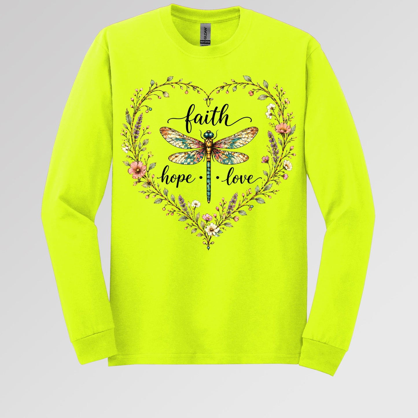Faith Hope Love Dragonfly 01