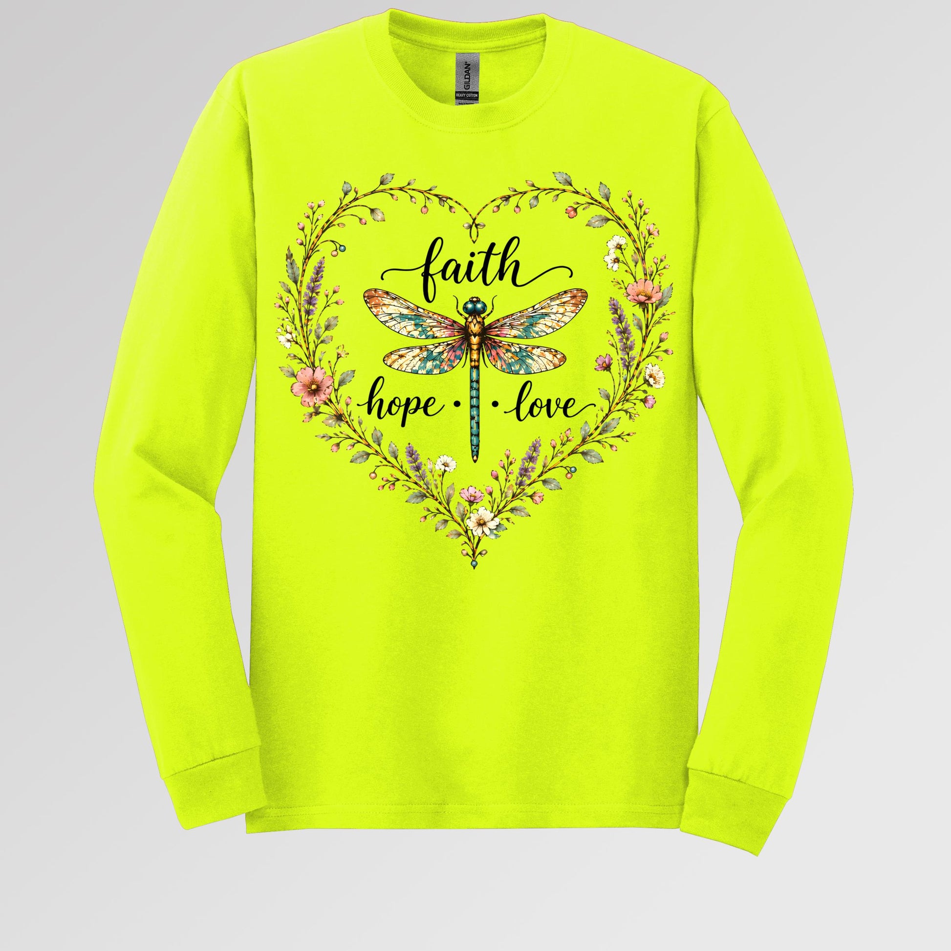 Faith Hope Love Dragonfly 01