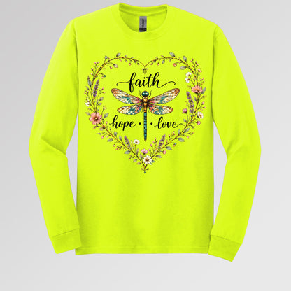 Faith Hope Love Dragonfly 01
