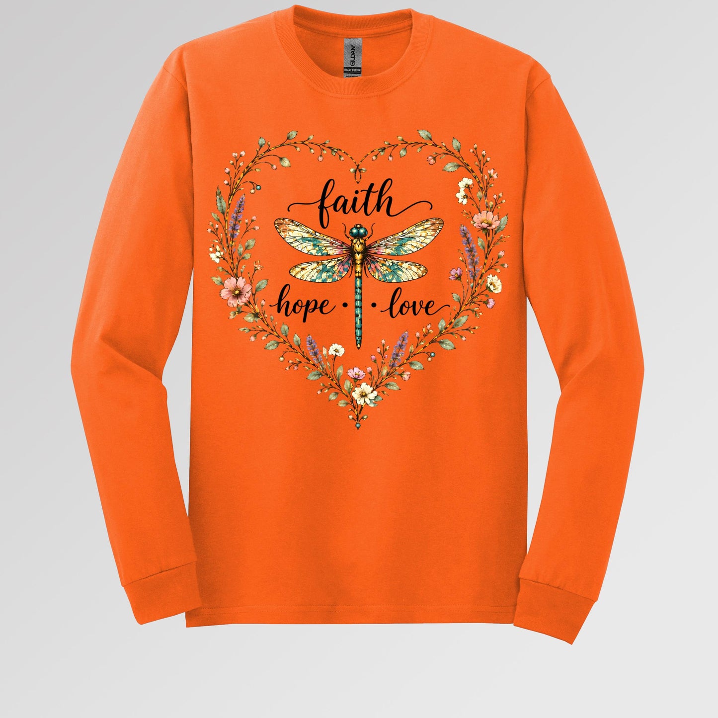 Faith Hope Love Dragonfly 01