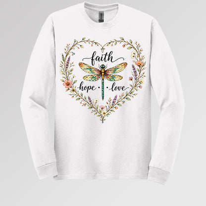 Faith Hope Love Dragonfly 01