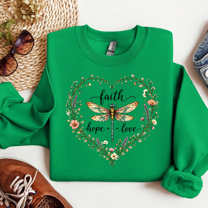 Faith Hope Love Dragonfly 01