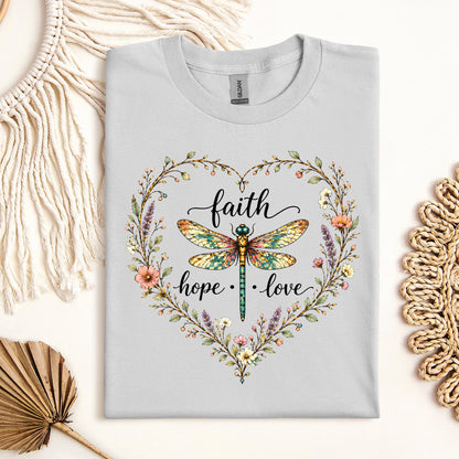 Faith Hope Love Dragonfly 01