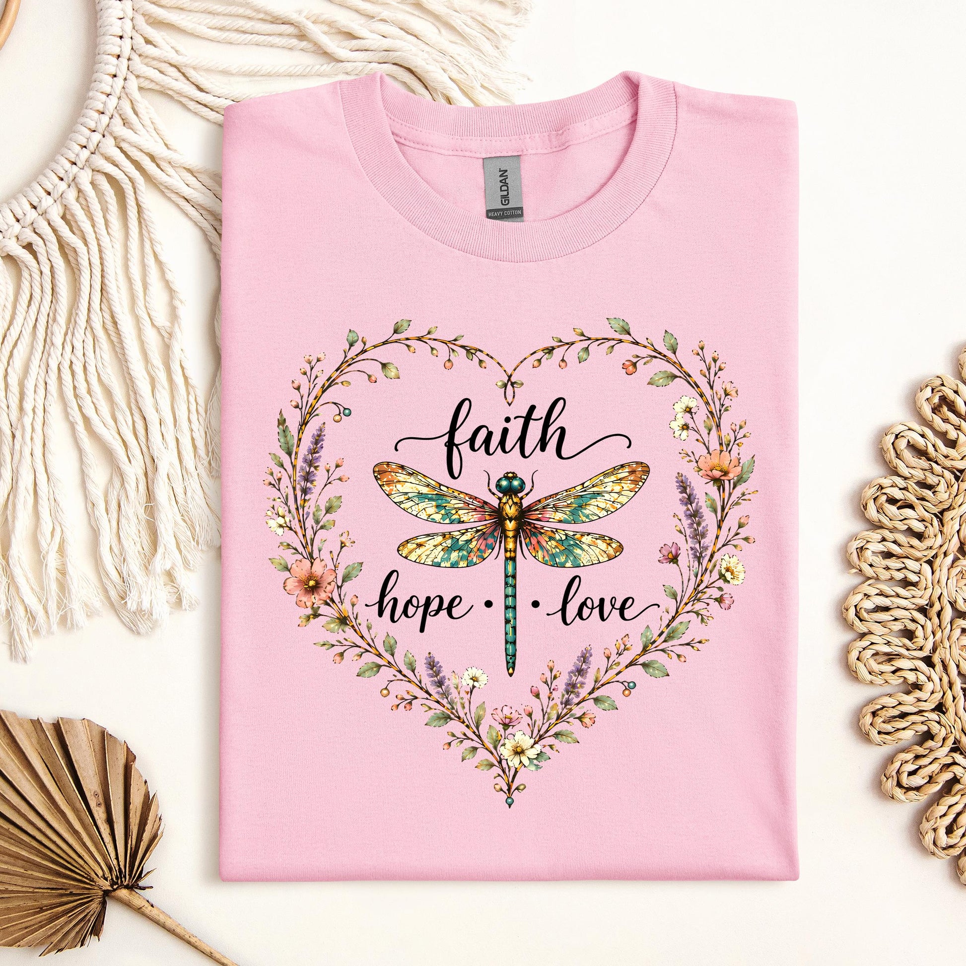 Faith Hope Love Dragonfly 01