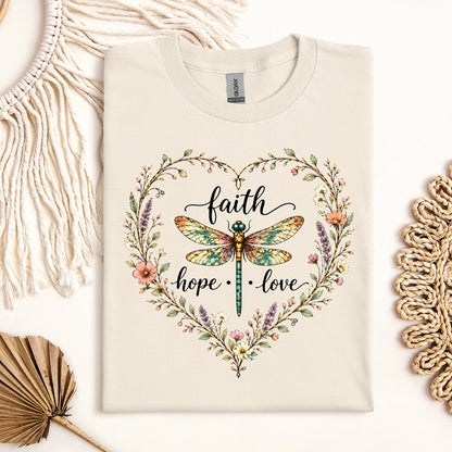 Faith Hope Love Dragonfly 01
