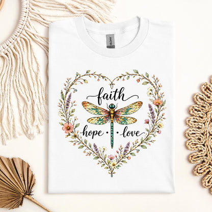 Faith Hope Love Dragonfly 01