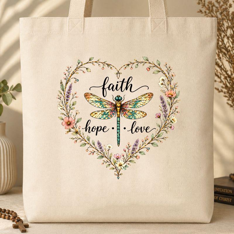 Faith Hope Love Dragonfly 01