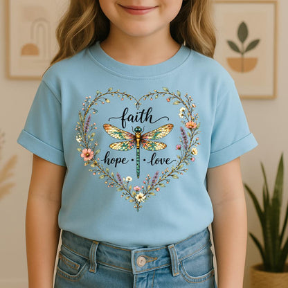 Faith Hope Love Dragonfly 01