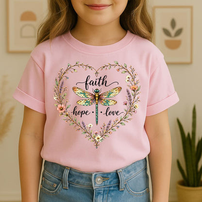 Faith Hope Love Dragonfly 01