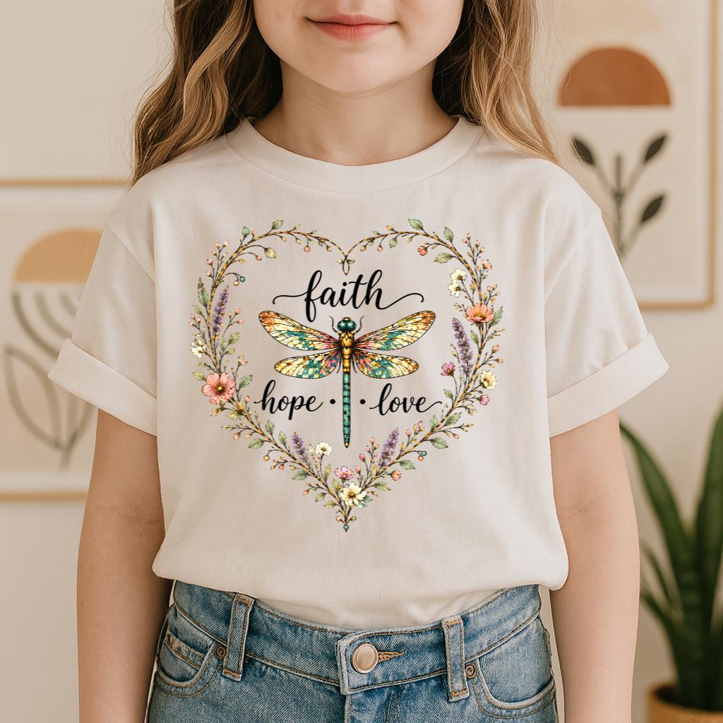 Faith Hope Love Dragonfly 01