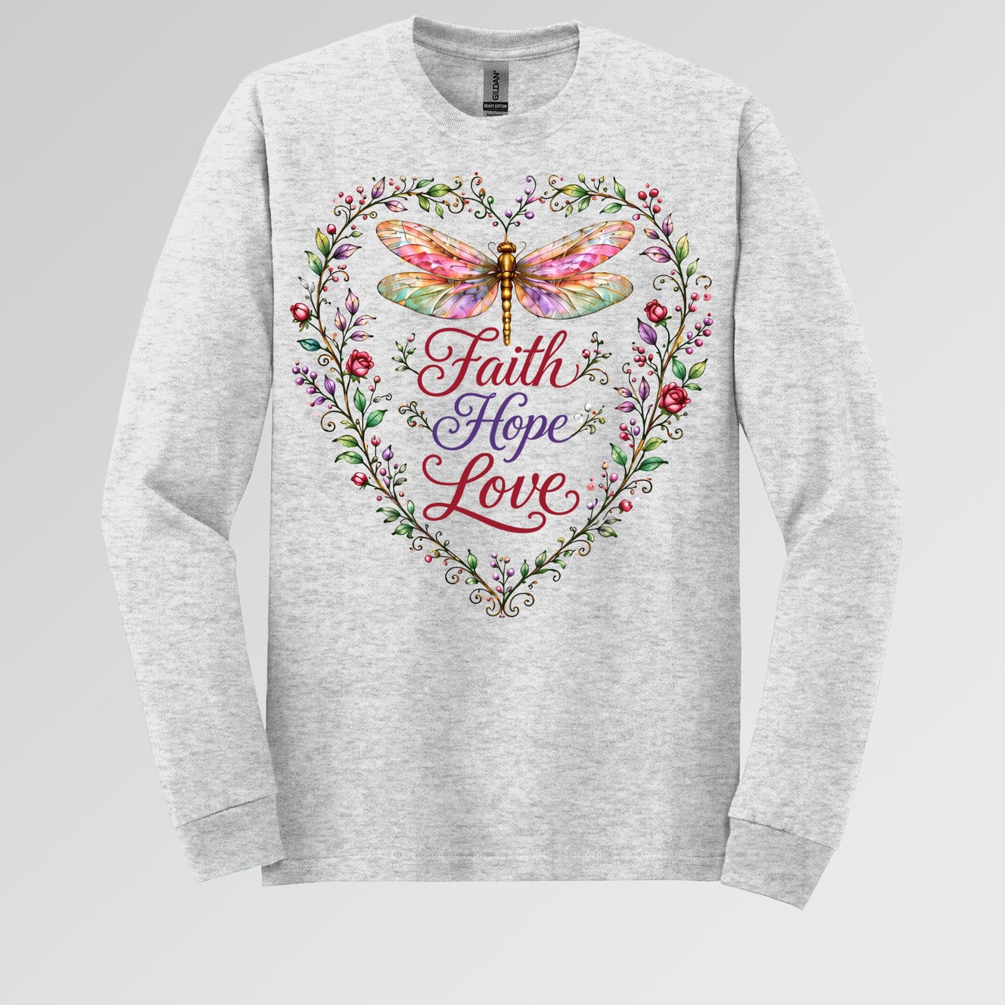 Faith Hope Love Dragonfly 02
