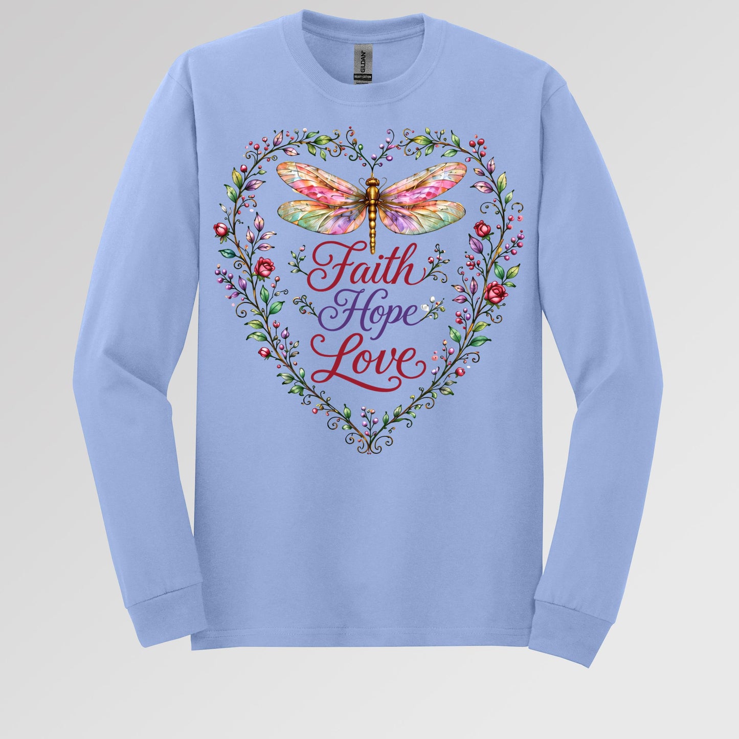 Faith Hope Love Dragonfly 02
