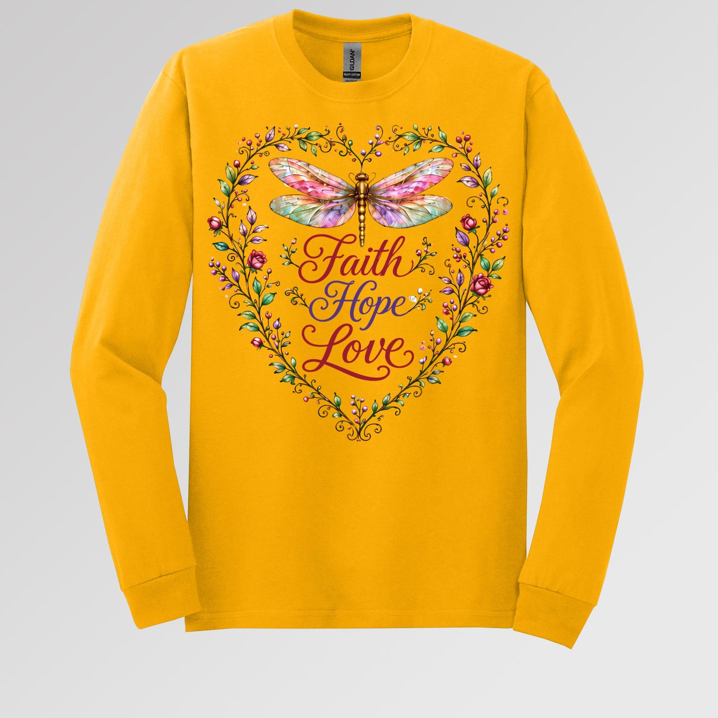Faith Hope Love Dragonfly 02