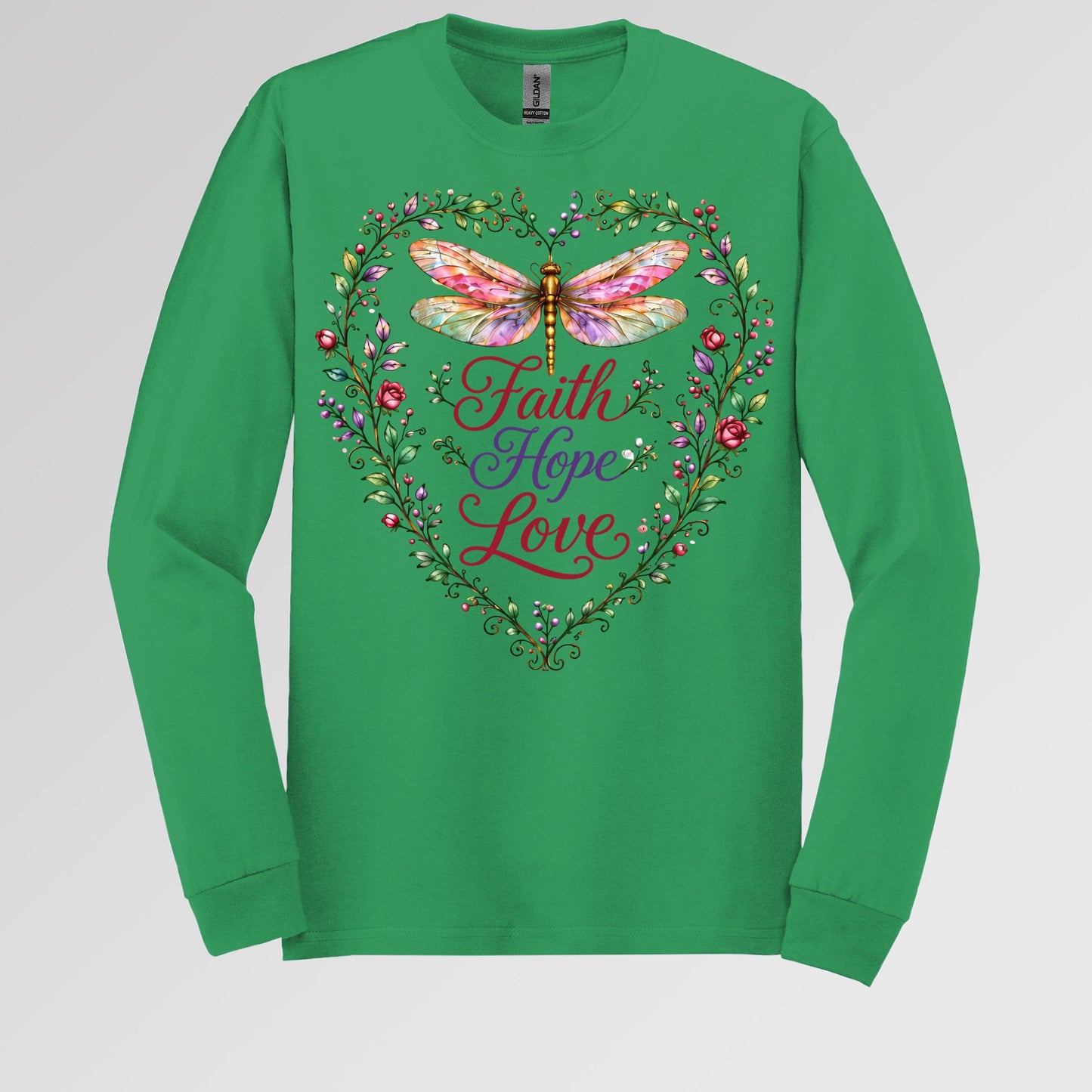 Faith Hope Love Dragonfly 02