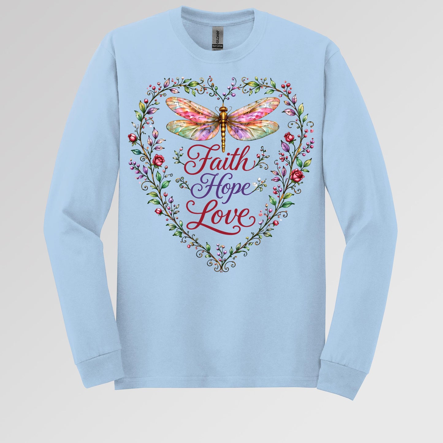 Faith Hope Love Dragonfly 02