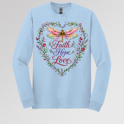 Faith Hope Love Dragonfly 02