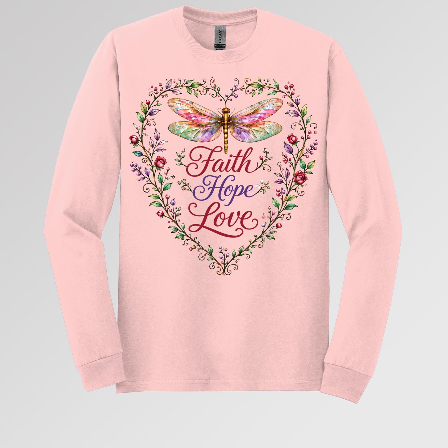 Faith Hope Love Dragonfly 02