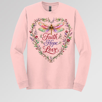 Faith Hope Love Dragonfly 02