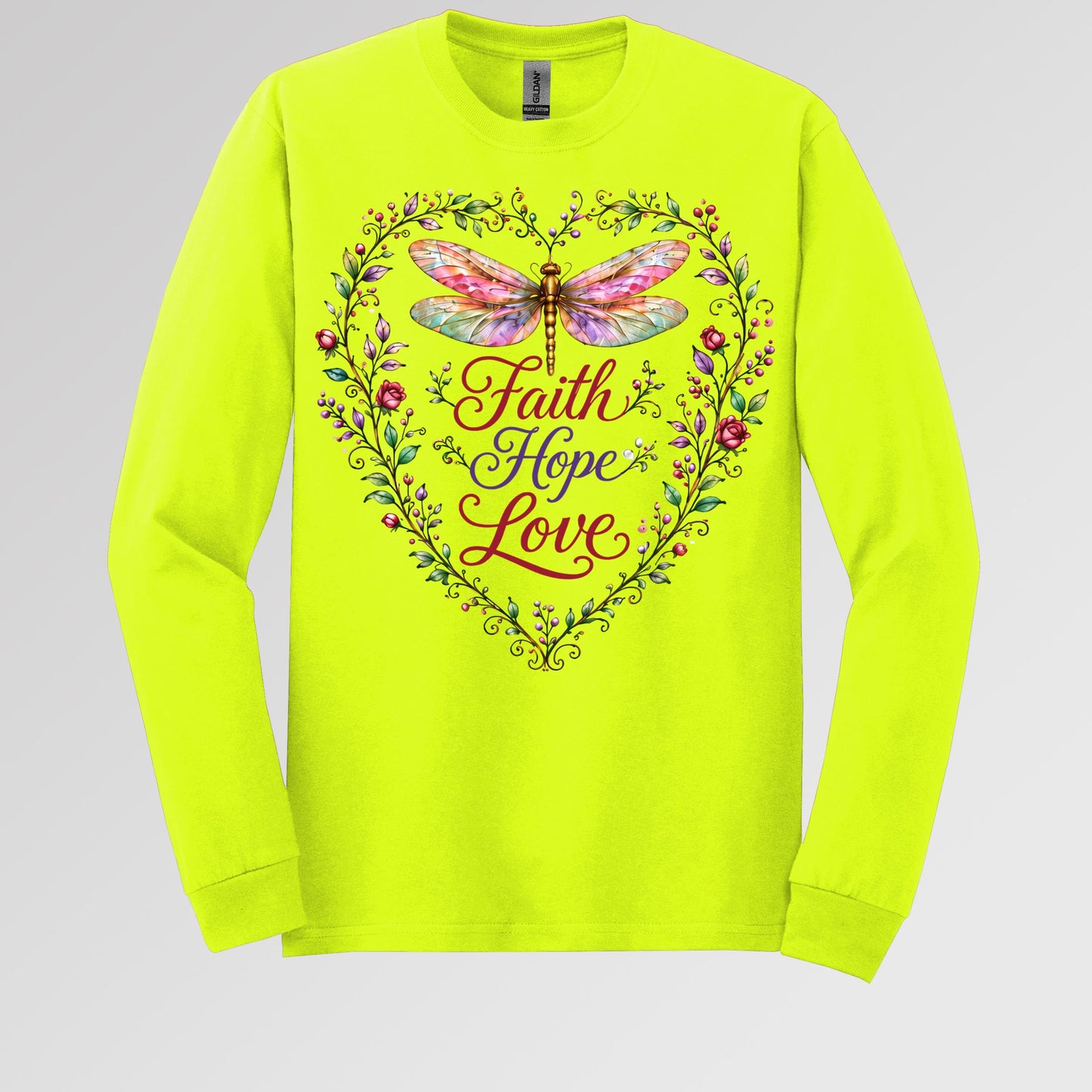 Faith Hope Love Dragonfly 02
