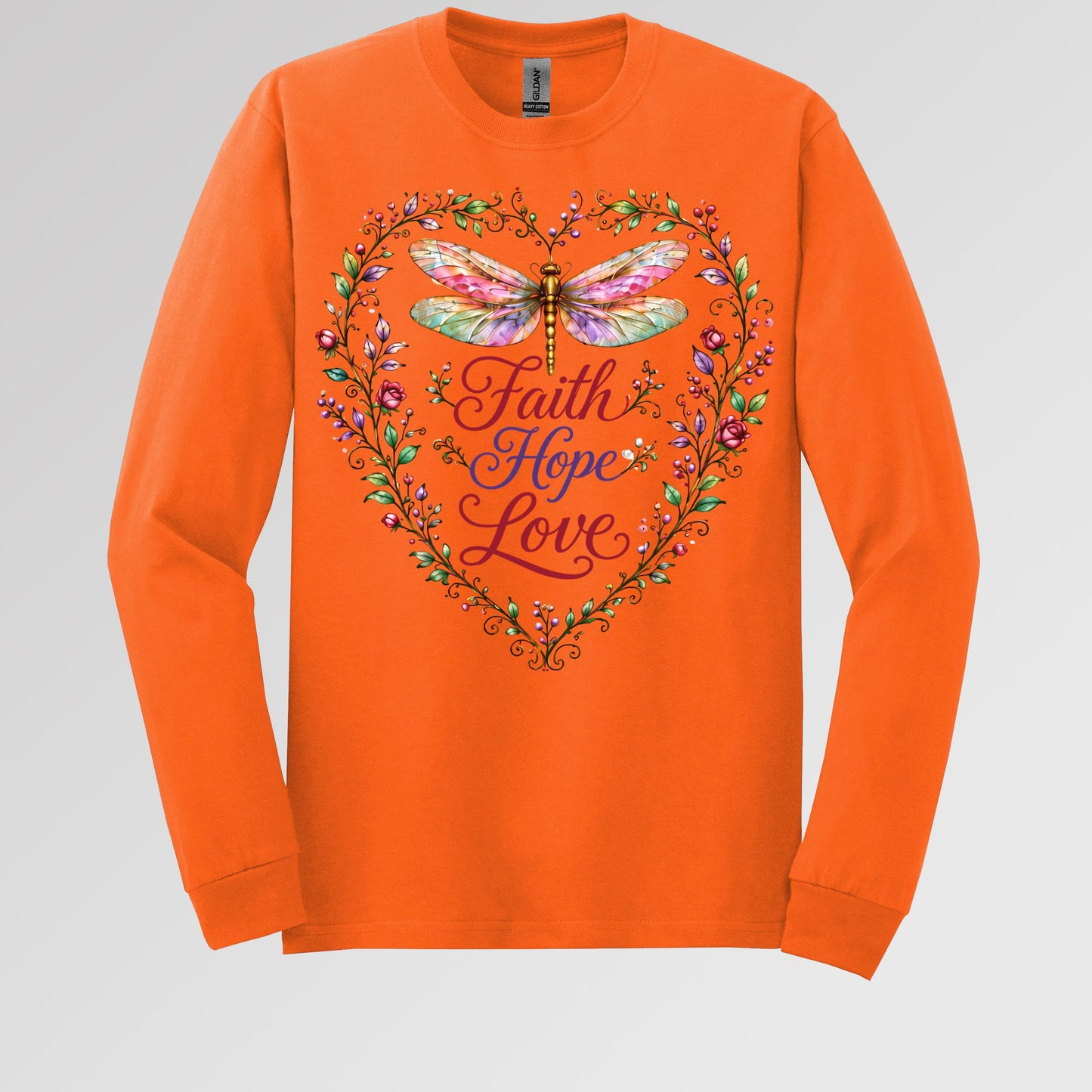 Faith Hope Love Dragonfly 02