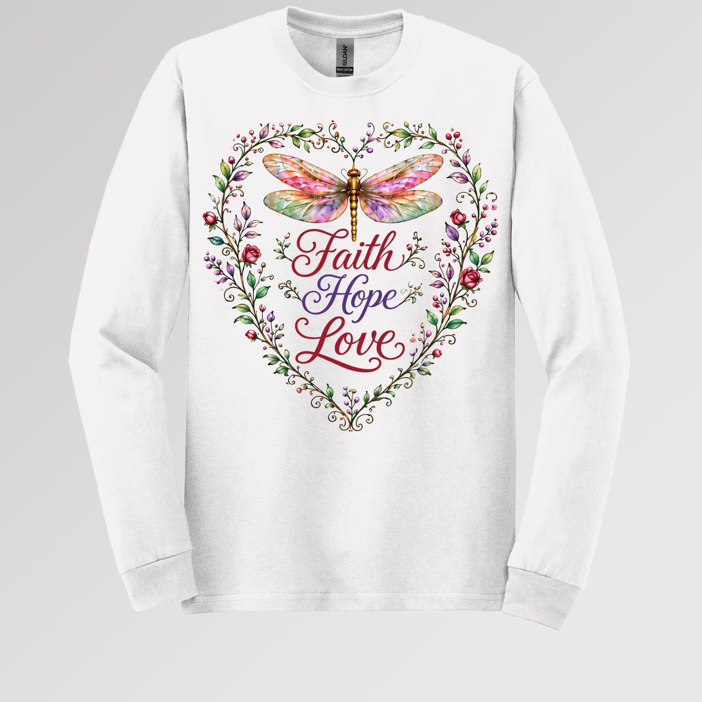 Faith Hope Love Dragonfly 02