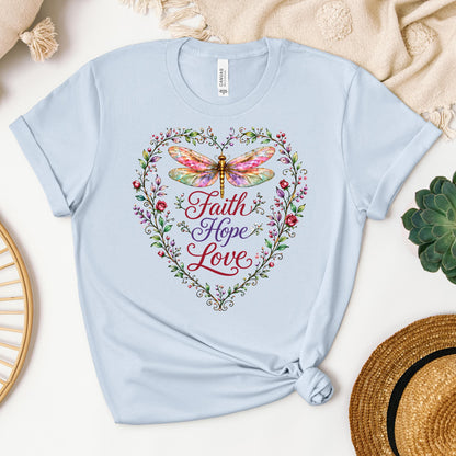 Faith Hope Love Dragonfly 02