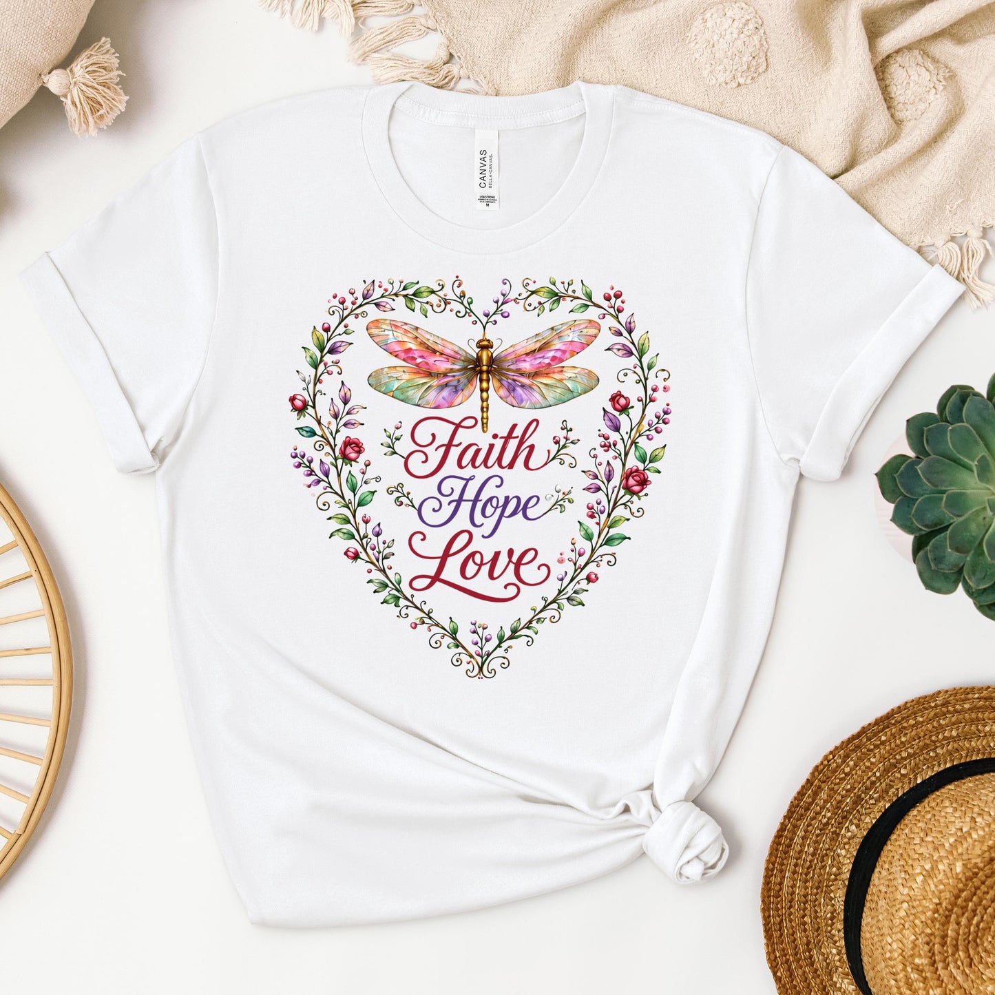 Faith Hope Love Dragonfly 02