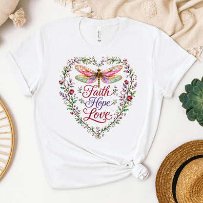 Faith Hope Love Dragonfly 02