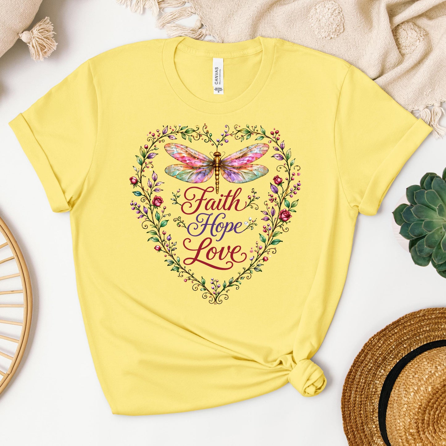 Faith Hope Love Dragonfly 02
