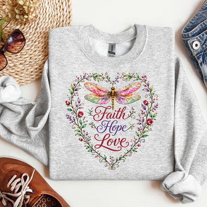 Faith Hope Love Dragonfly 02