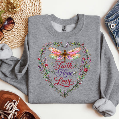 Faith Hope Love Dragonfly 02