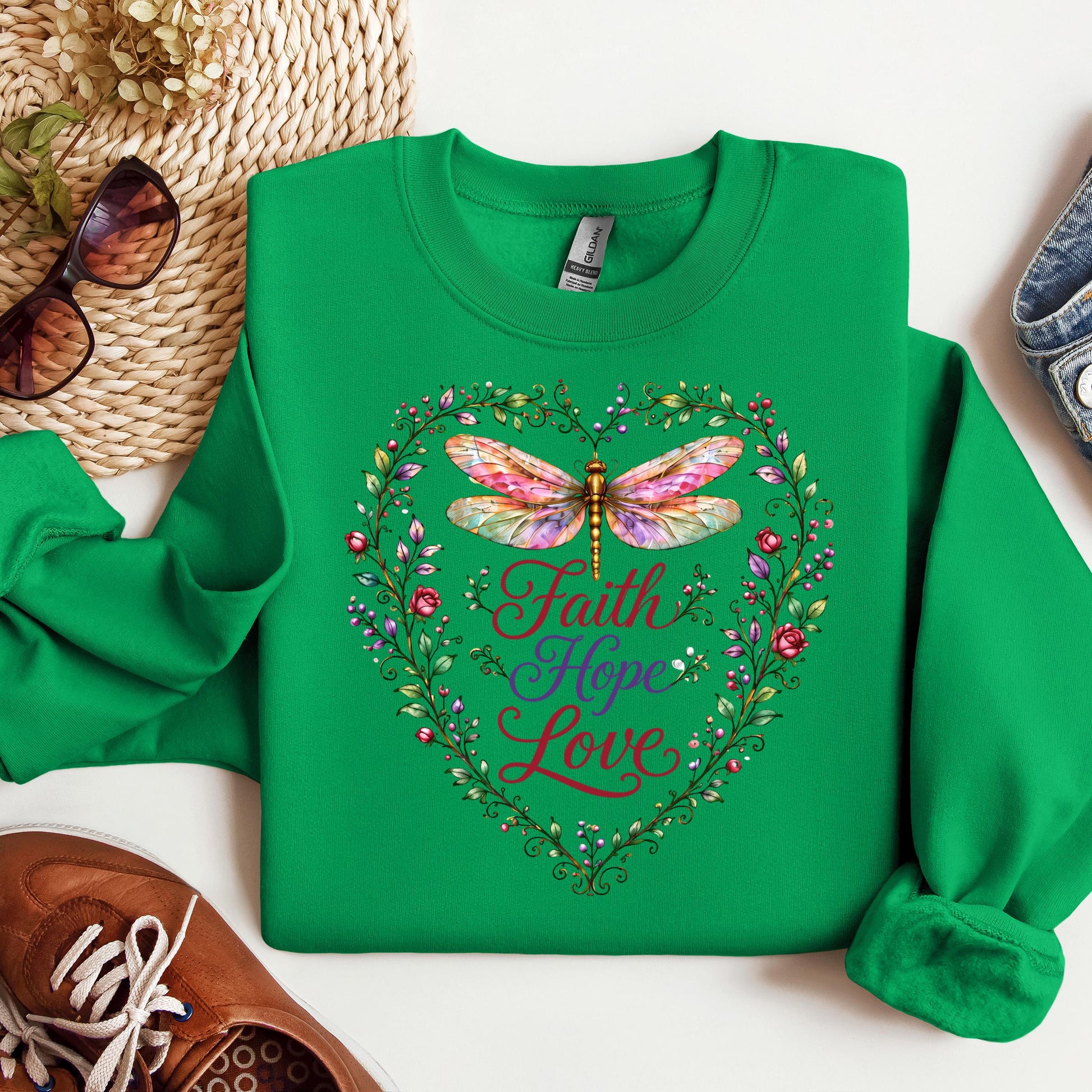Faith Hope Love Dragonfly 02