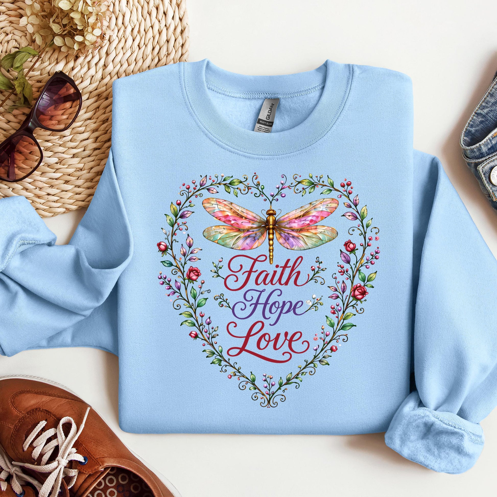 Faith Hope Love Dragonfly 02