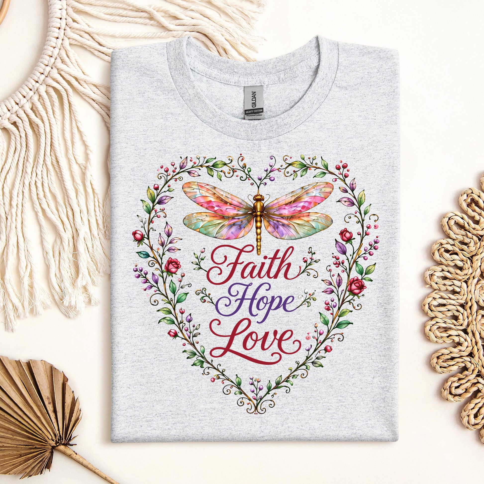 Faith Hope Love Dragonfly 02