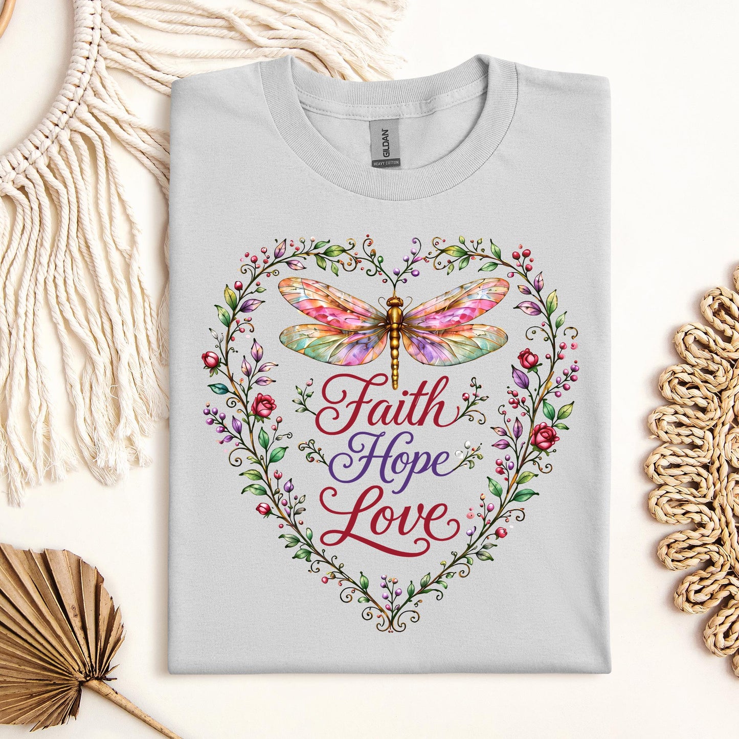 Faith Hope Love Dragonfly 02