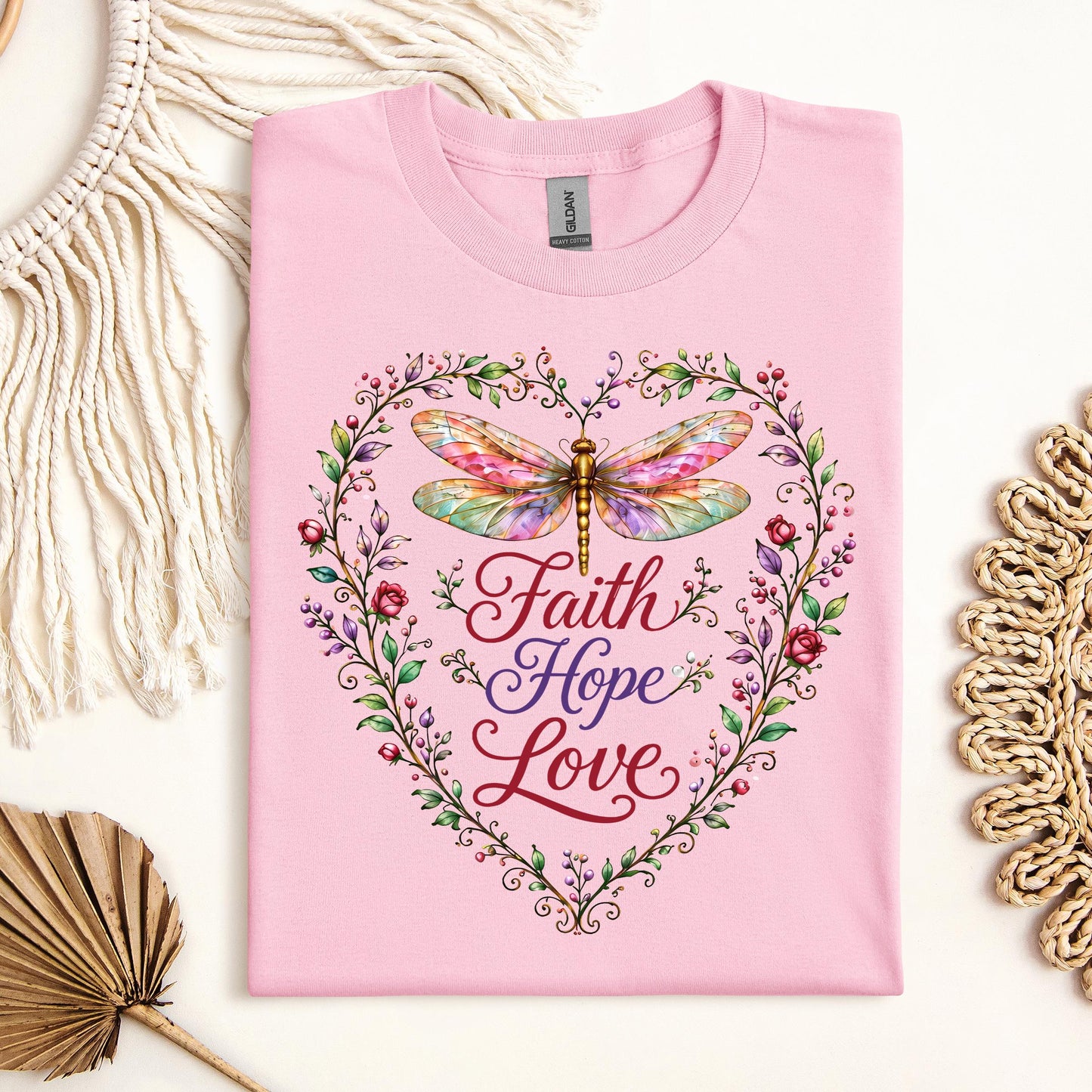 Faith Hope Love Dragonfly 02